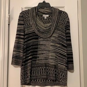 Kim Rogers Knit Sweater 3/4 Length Sleeve